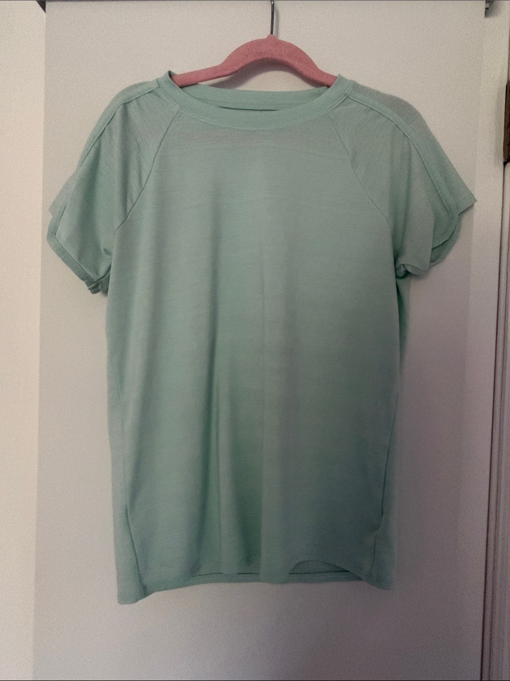 Athleta Mint Green Short Sleeve Crew Top